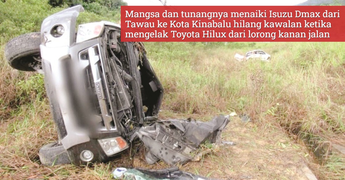 Tunang Maut Selepas Beri Laluan Kereta