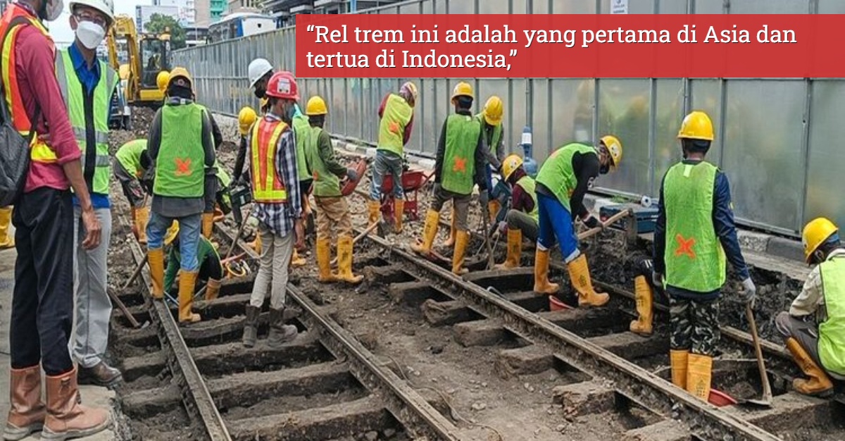pakar temui rel trem