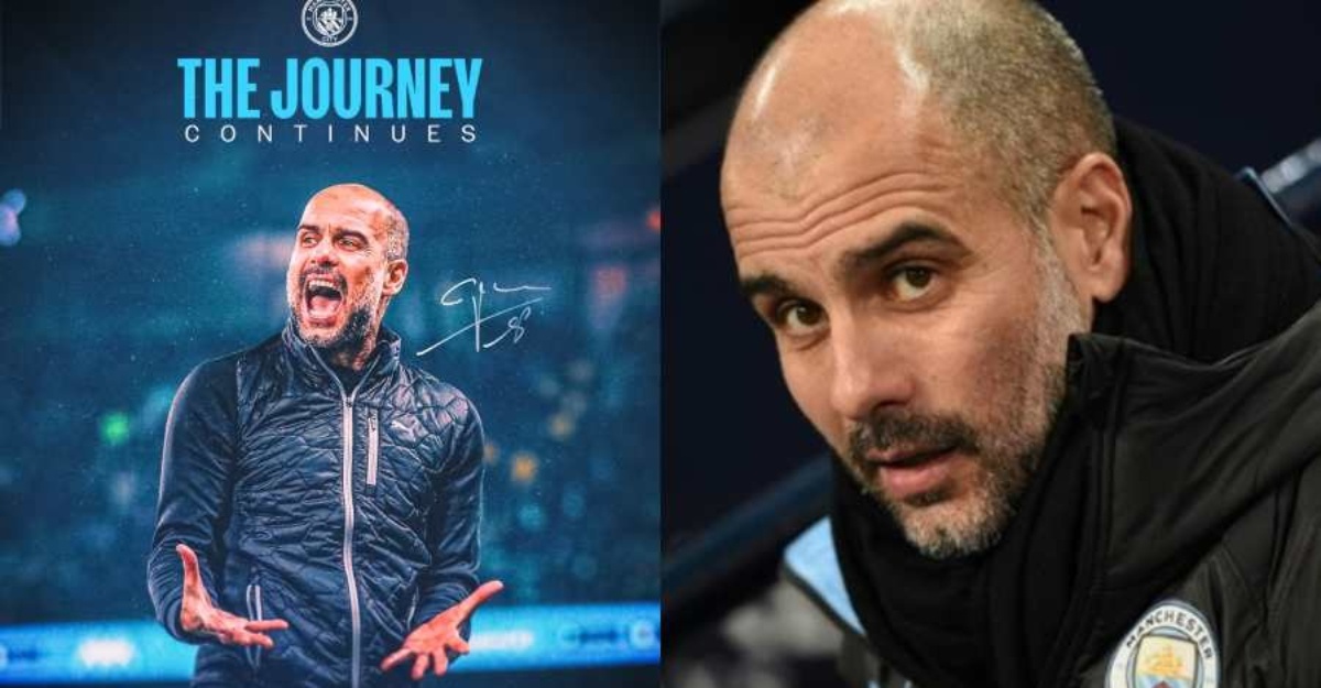 Guardiola Tandatangan Kontrak Dua Tahun