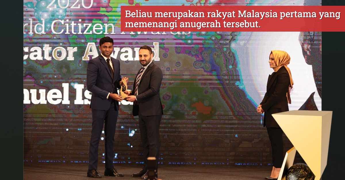 Cikgu Sam Menang Anugerah Pendidik Berprestij Dunia