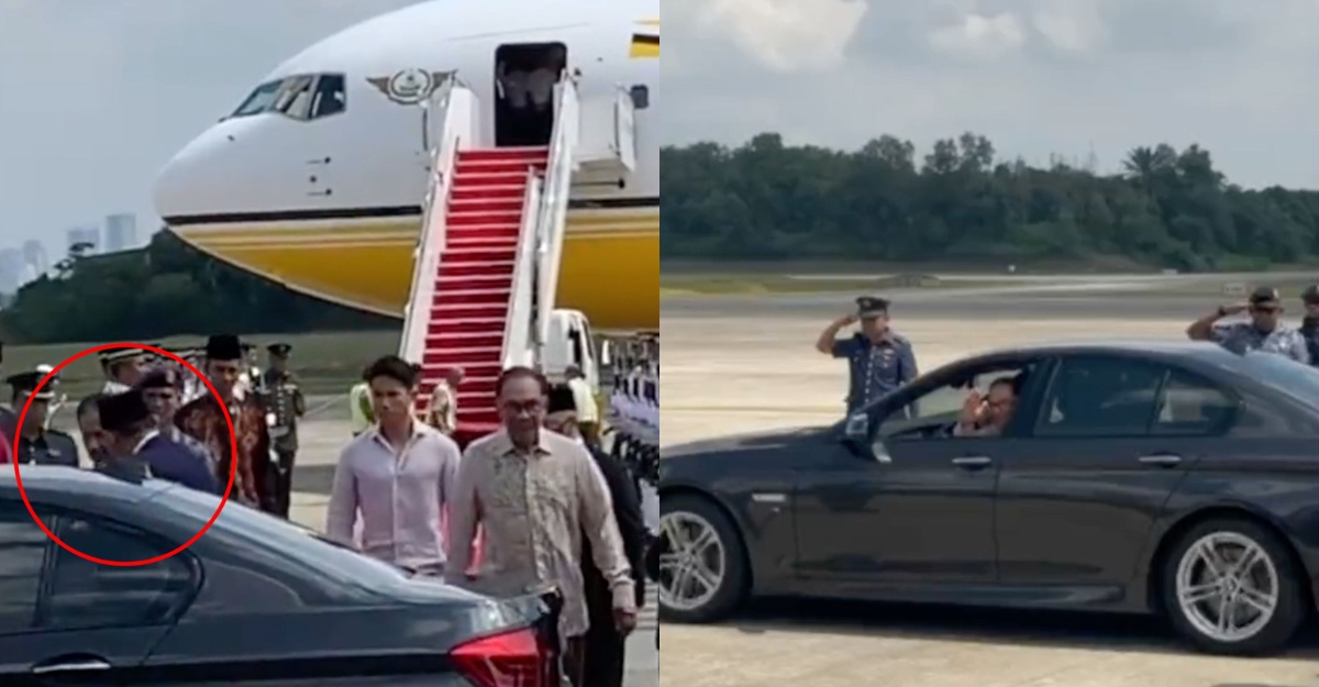 sultan brunei pandu bmw bawa anwar
