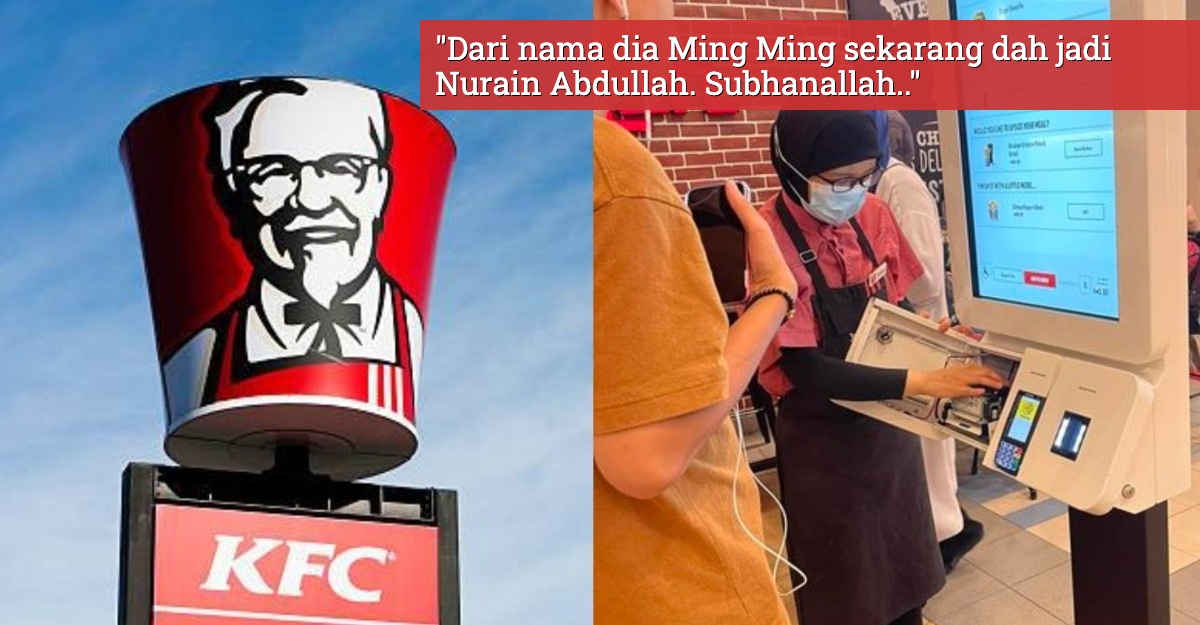 Cashier KFC peribadi mulia