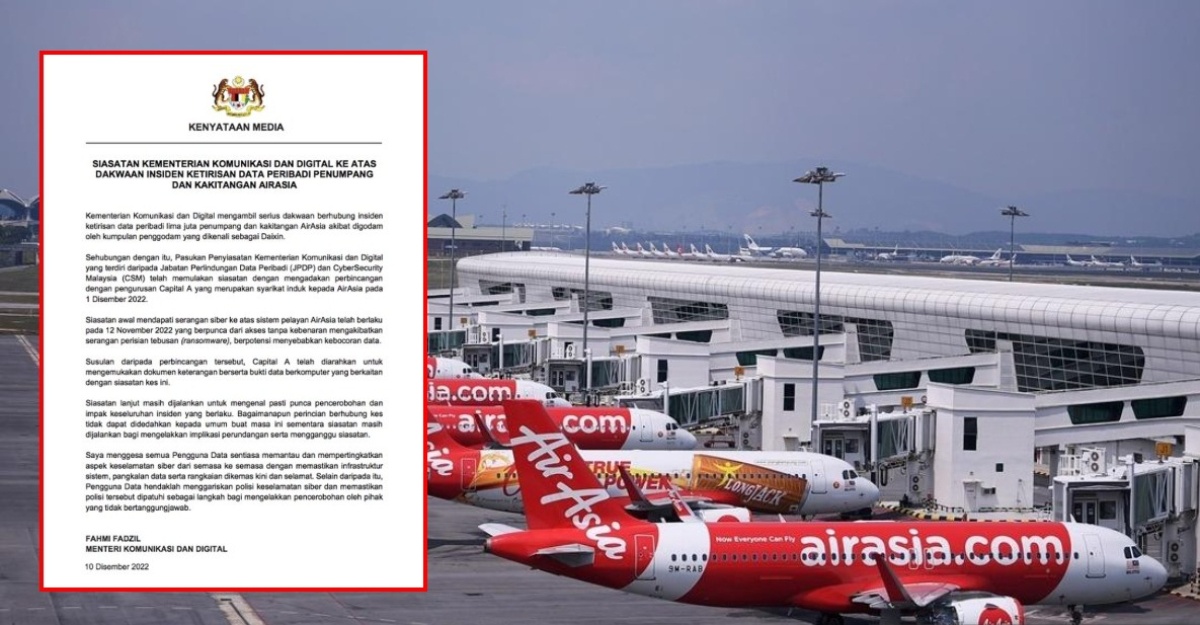 Kebocoran Data Penumpang AirAsia
