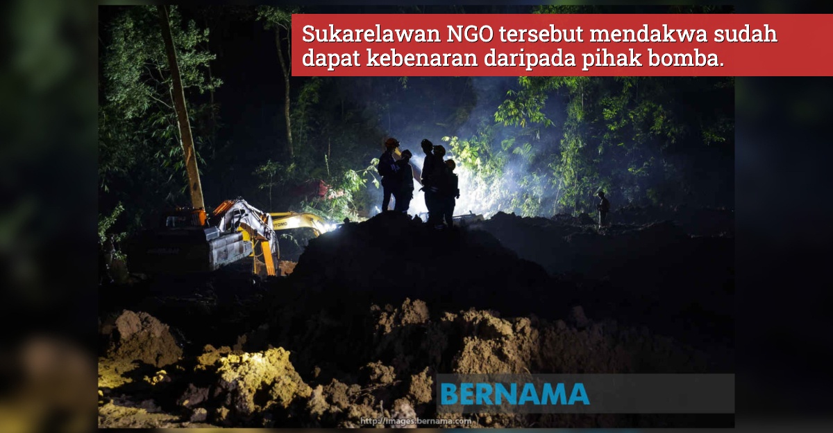 bomba nafi beri kebenaran ngo