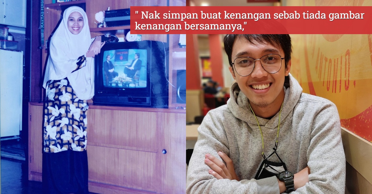 satukan gambar bersama ibu