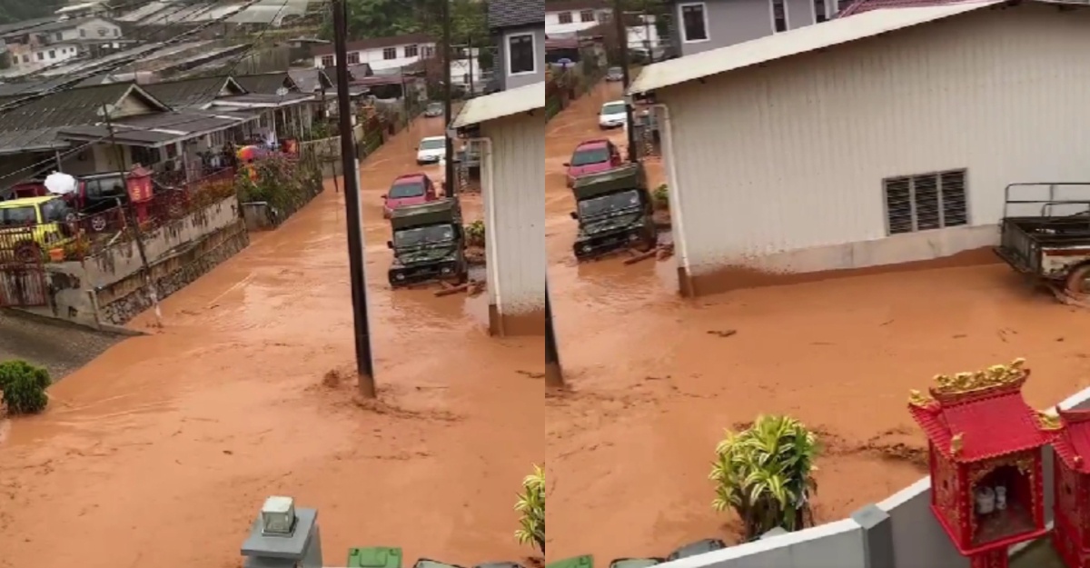 kampung raja banjir