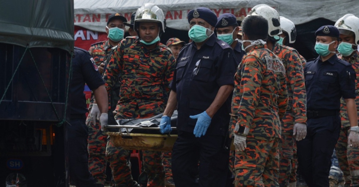 mayat mangsa ditemukan mula reput