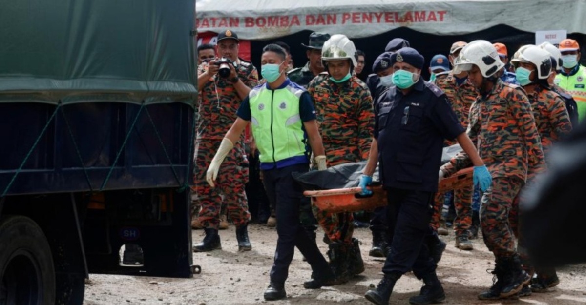Empat mayat ditemukan bergulung