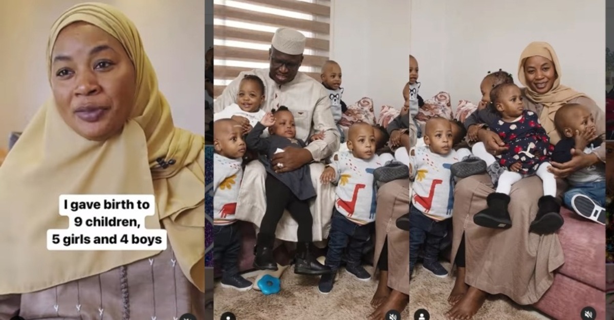 Lahirkan Sembilan Anak Kembar