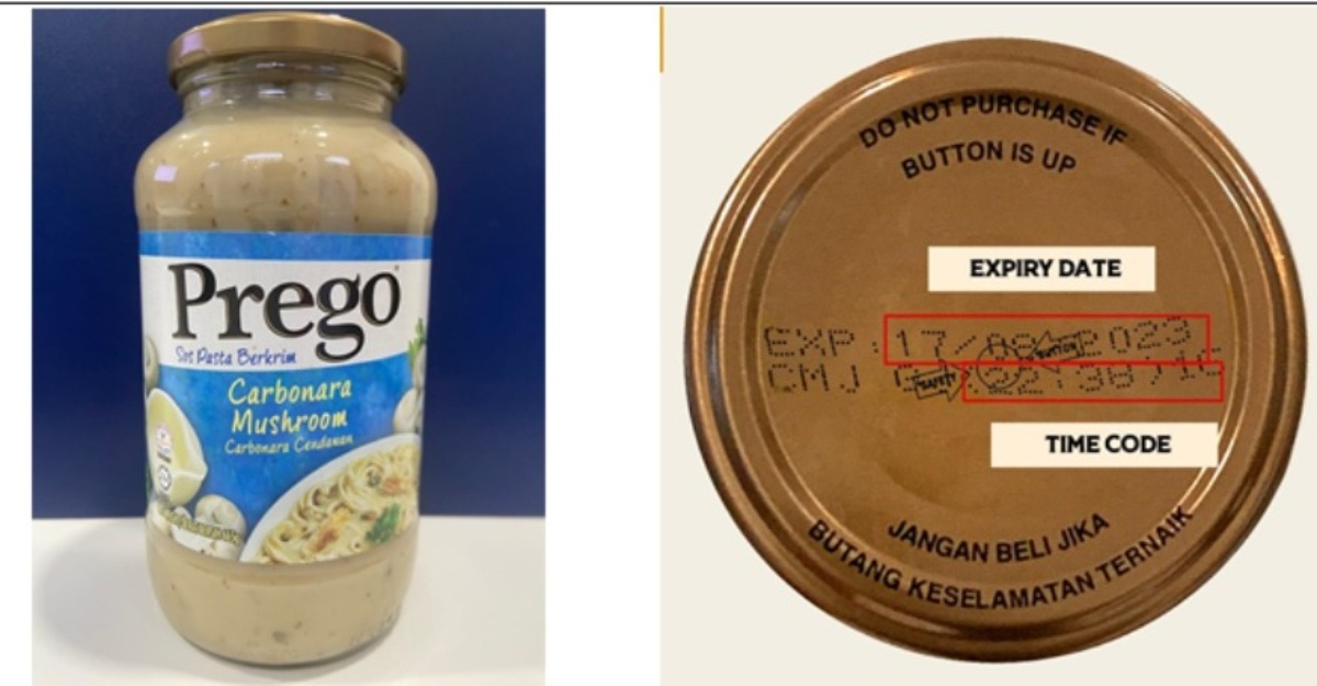Sos Pasta Berkrim Carbonara prego