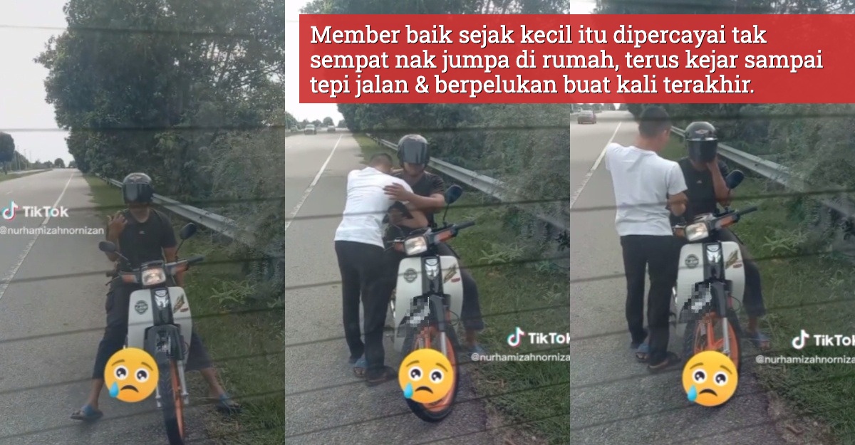 kejar member naik motor ucap selamat tinggal