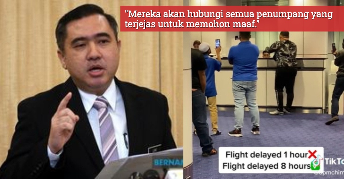 Penumpang mengamuk flight delay