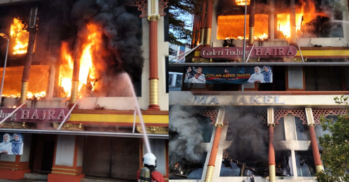 Jakel Shah Alam Terbakar 80 Peratus