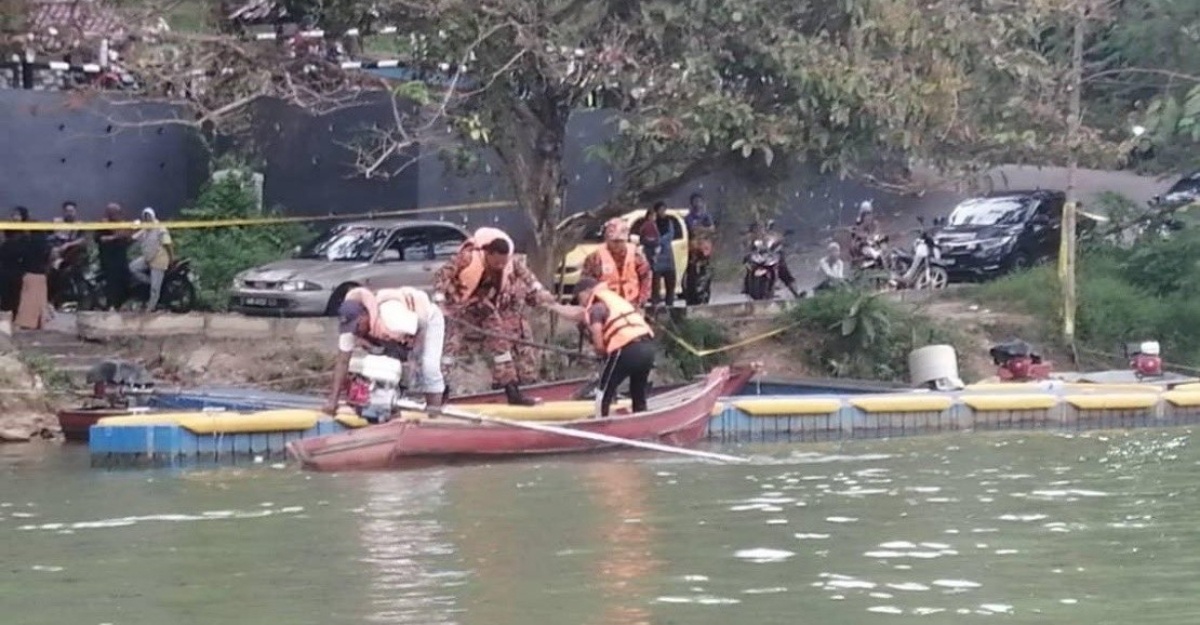 Lelaki Dikhuatiri Lemas Di Tasik Gubir Dekat Sik