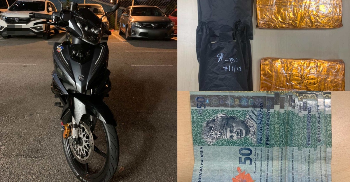 "Rider" Ditahan Miliki Dadah Seberat 2.5Kg