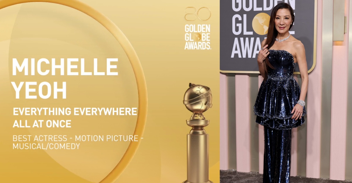 michelle yeoh menang golden globe
