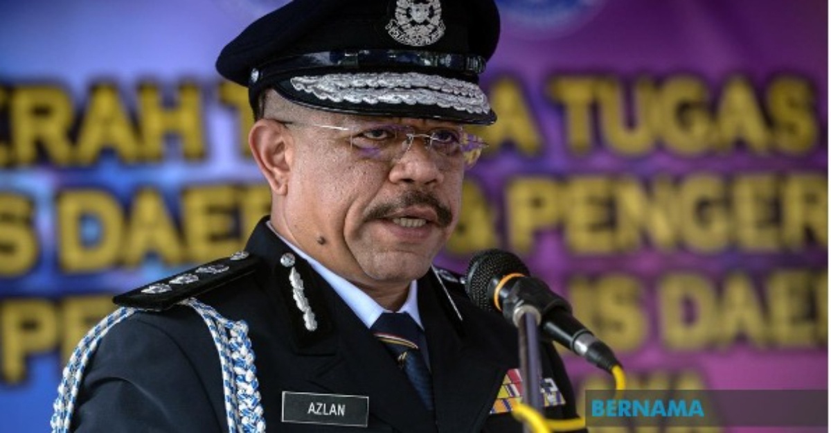 polis tahan lelaki pukul ibu