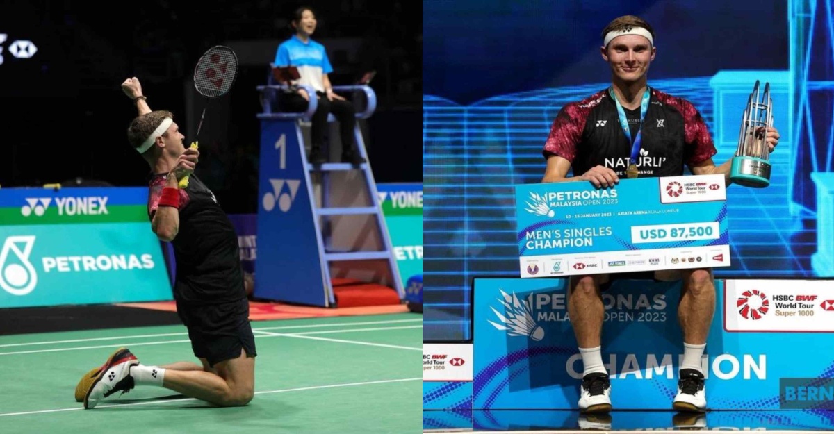 Axelsen Tewaskan Naraoka Untuk Pertahan Gelaran Terbuka Malaysia
