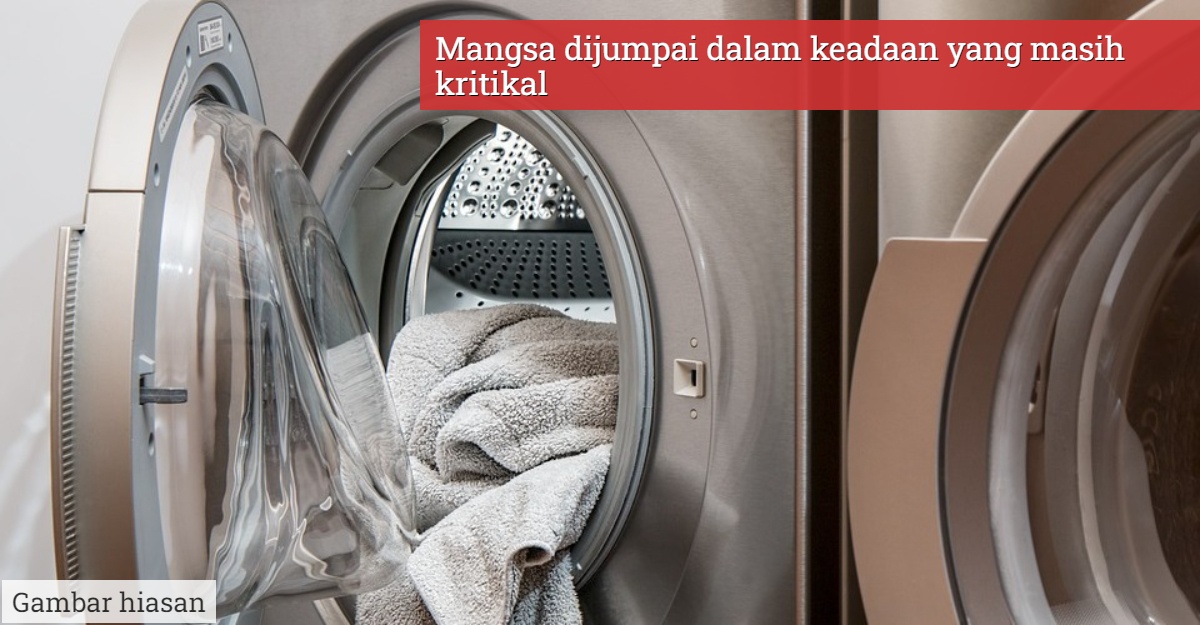 Kanak-kanak maut dalam mesin basuh