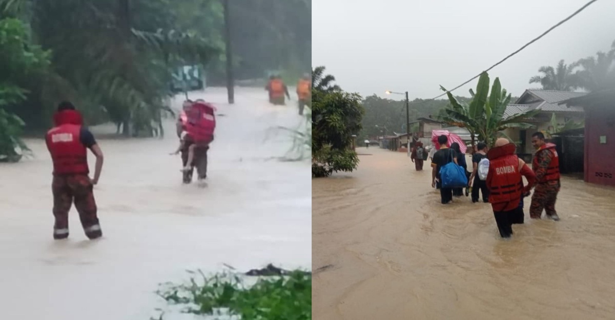 Johor Dilanda Banjir, 422 Mangsa Ditempatkan Di Lapan PPS