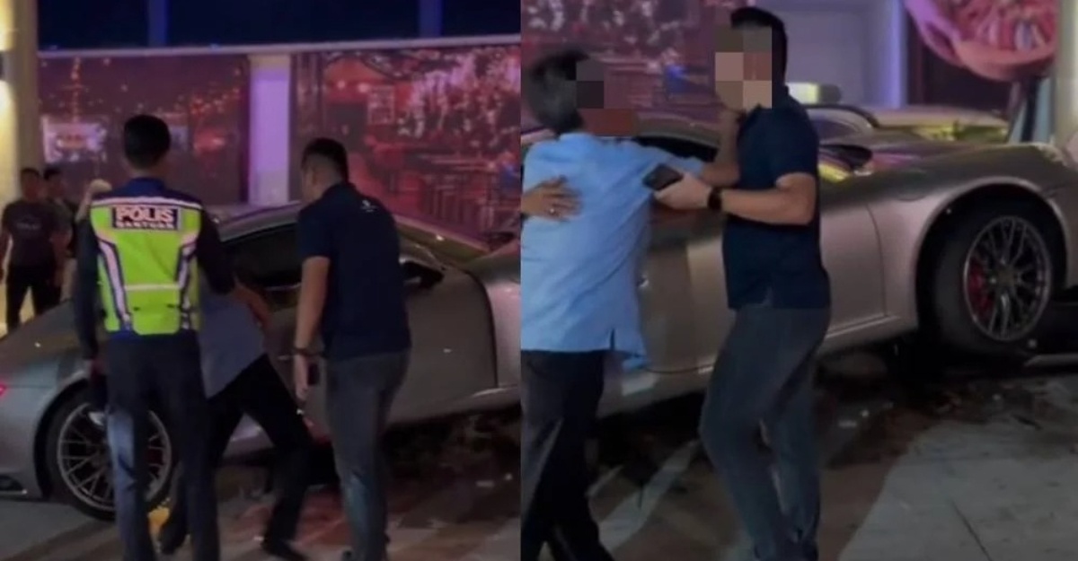 Pemandu Porsche Disyaki Mabuk