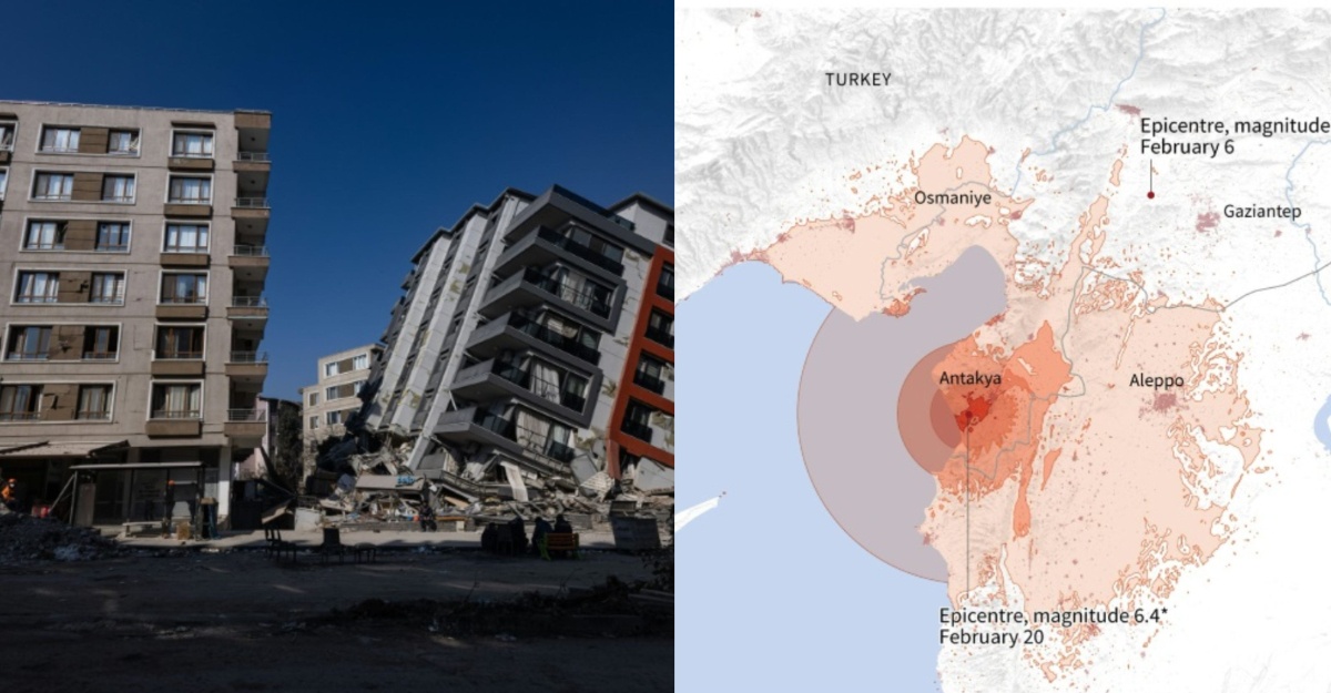 tiga maut gempa Turkiye
