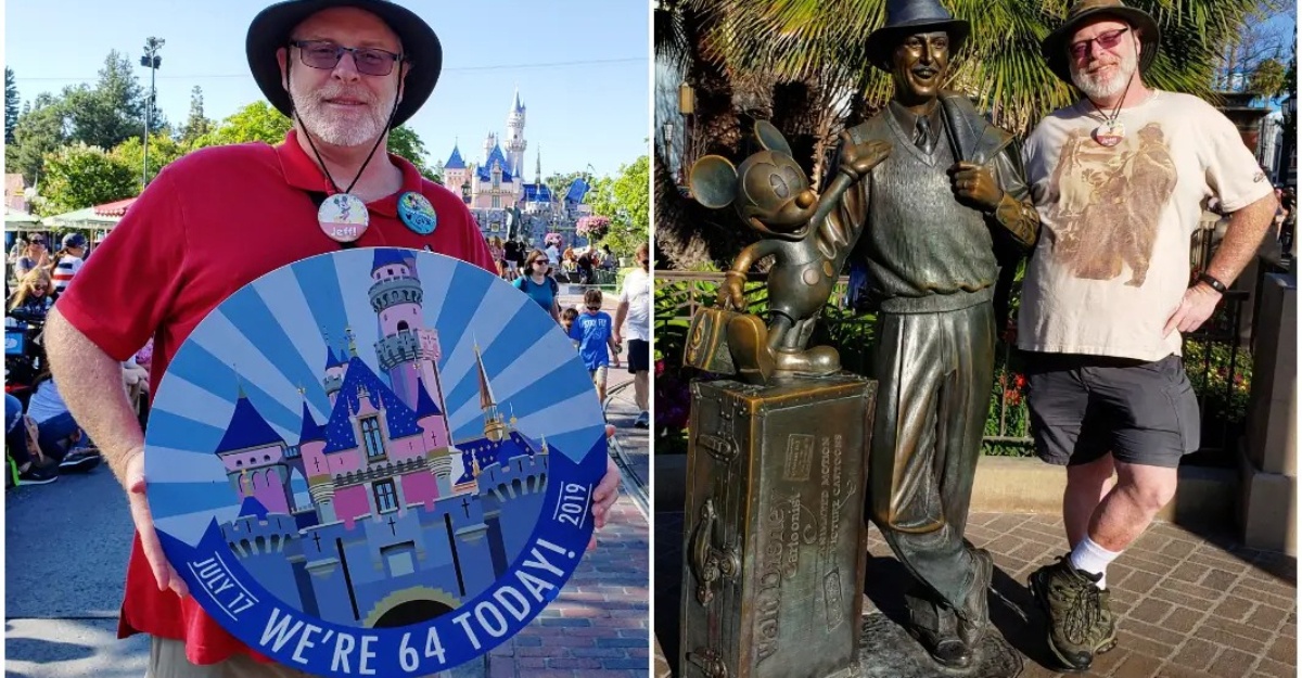 pecah rekod dunia Kunjungi Disneyland