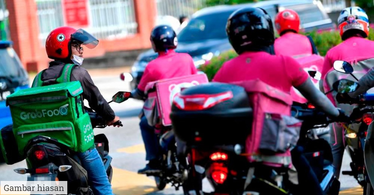 penghantar makanan rider kadar upah