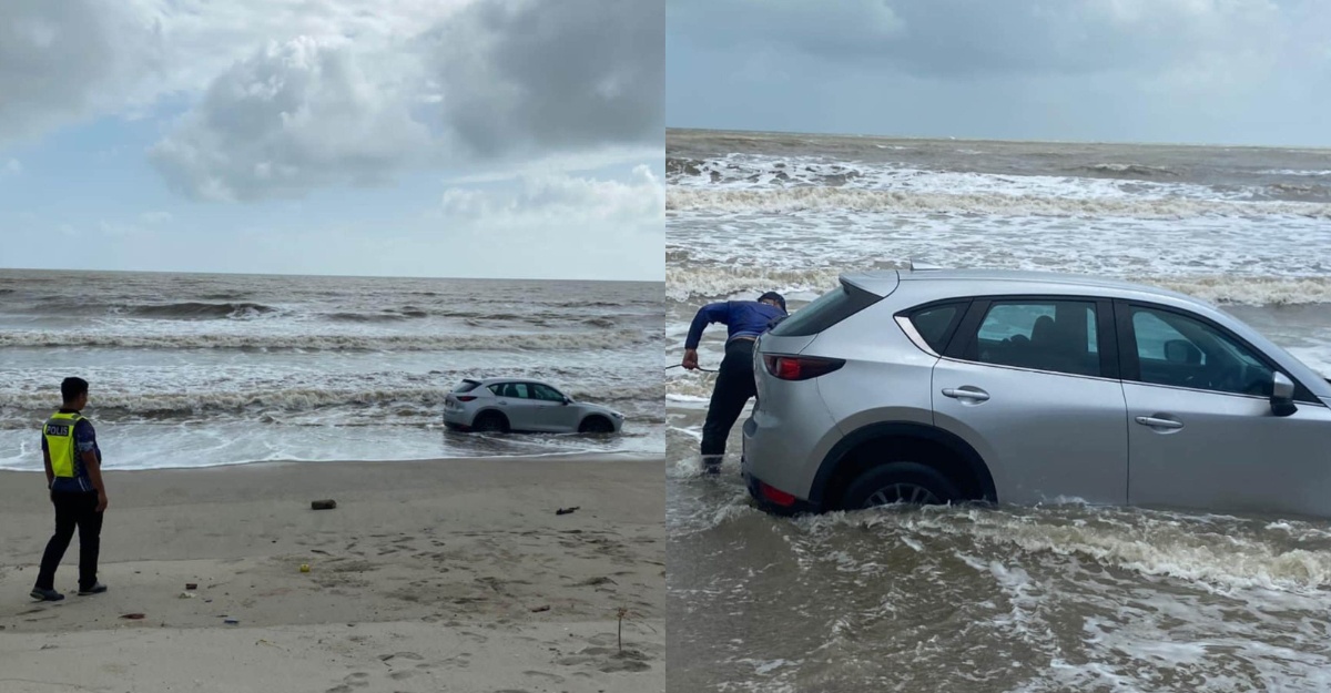 mazda cx5 hanyut laut sedili