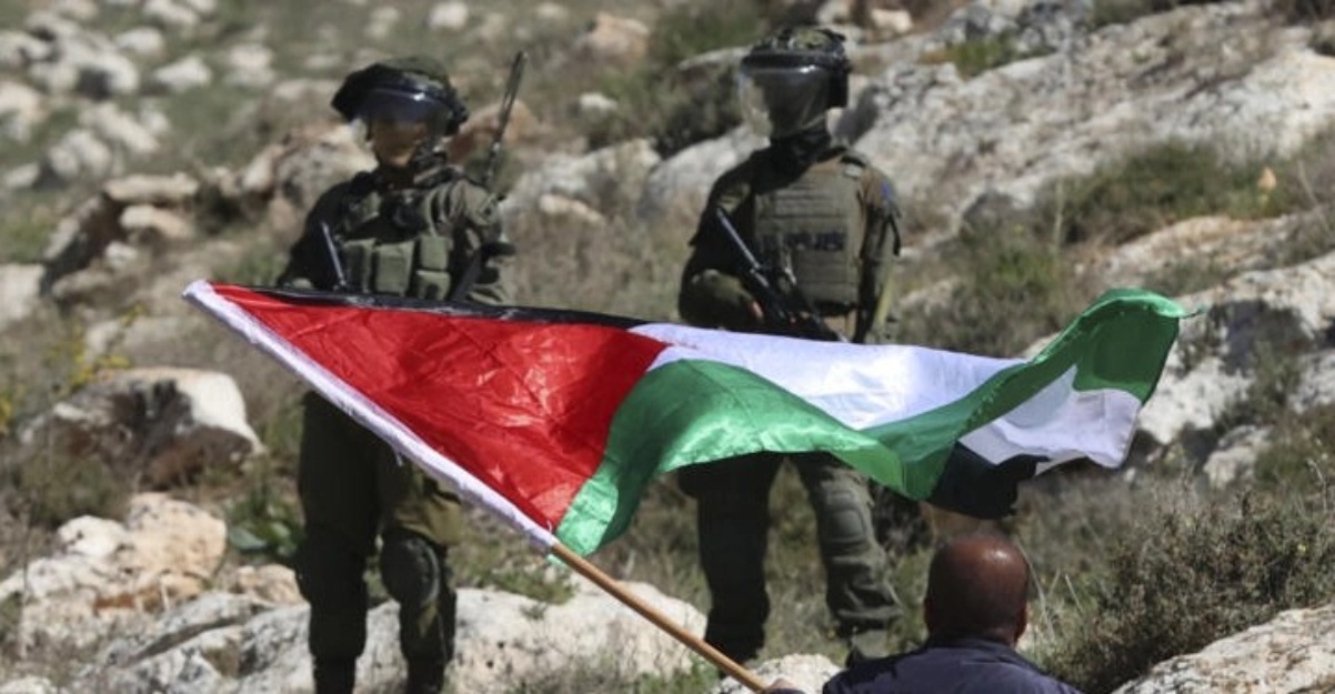anggota palestin ditembak israel
