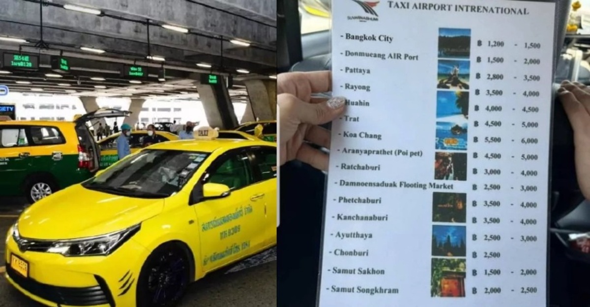 Pemandu teksi thailand