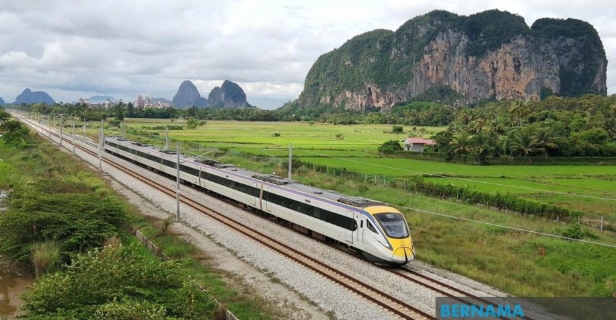 Tiket tren ETS raya