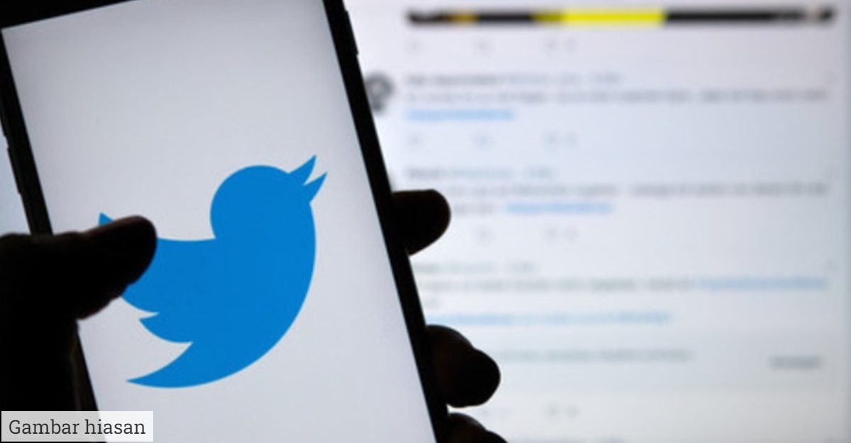 tanda semak biru twitter