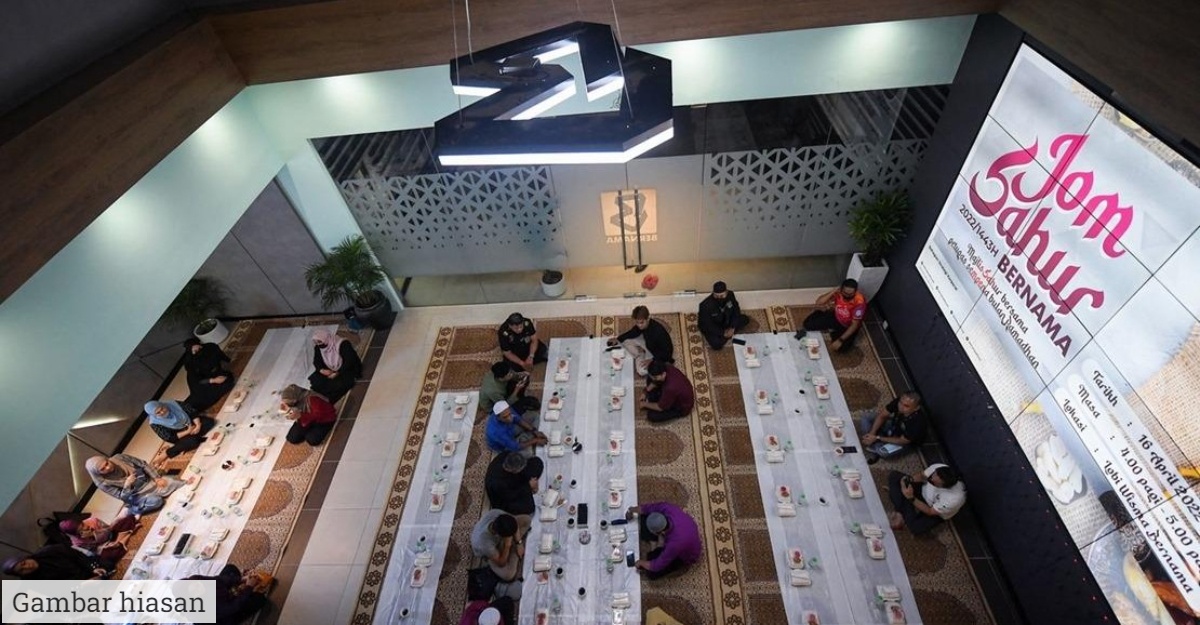 bersahur dikira niat berpuasa