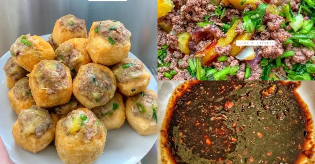 resipi tauhu bergedil mudah