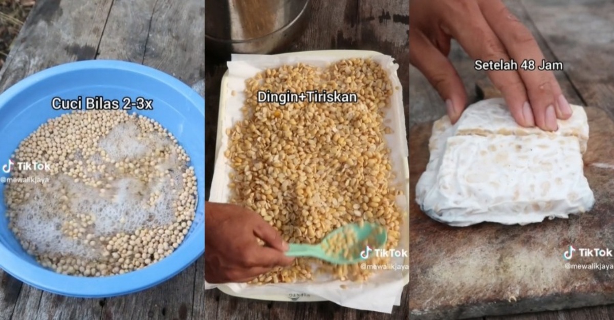cara buat tempe