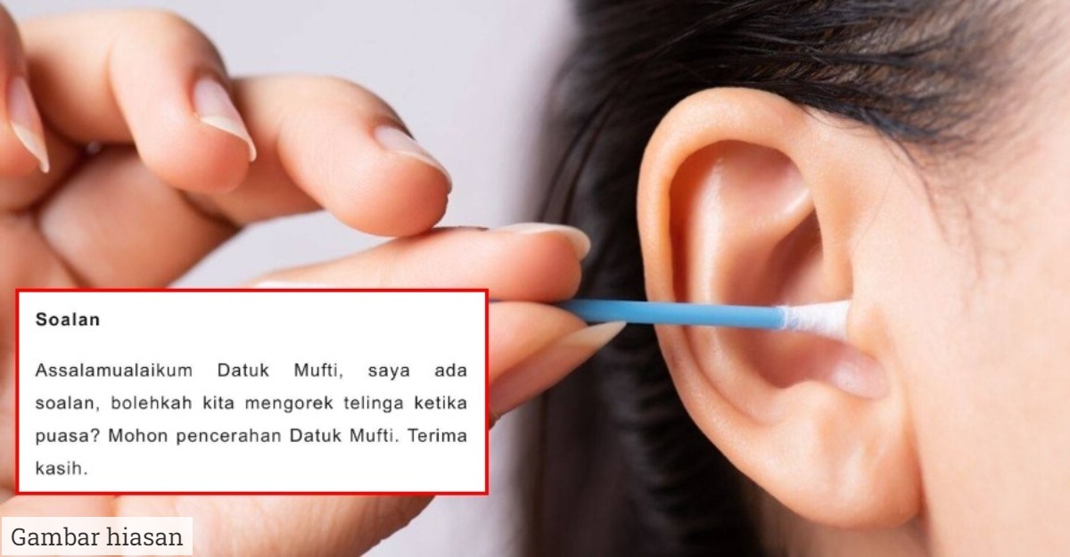 korek telinga ketika puasa