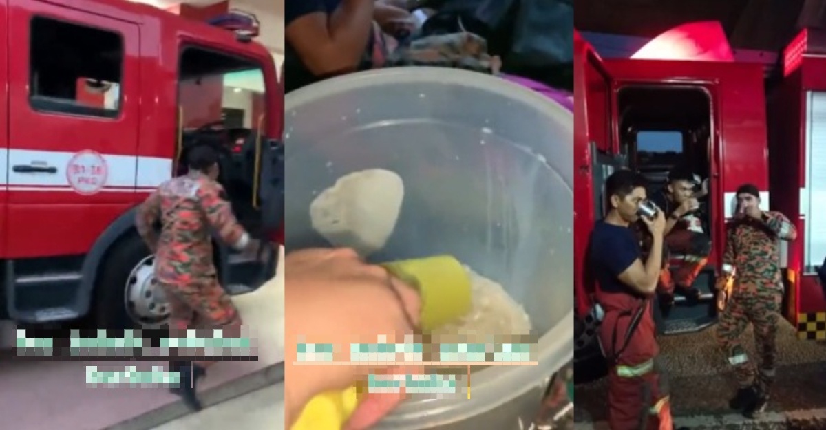 bomba angkut balag air dalam tark bomba tak sempat buka puasa
