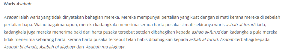 Faraid: Ibu Meninggal Dunia, Meninggalkan Anak Lelaki & Ayah, Siapa ...