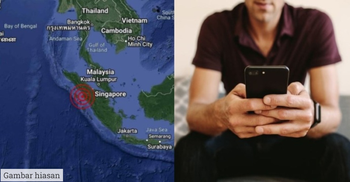 notifikasi gempa telefon pintar