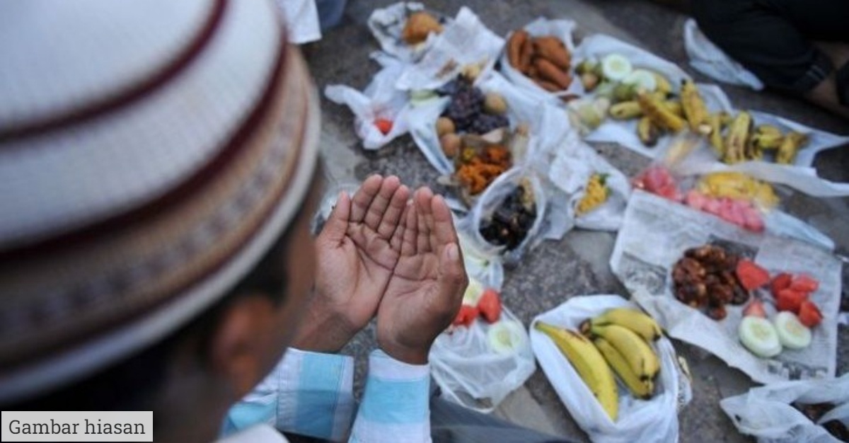 buka puasa sebelum azan
