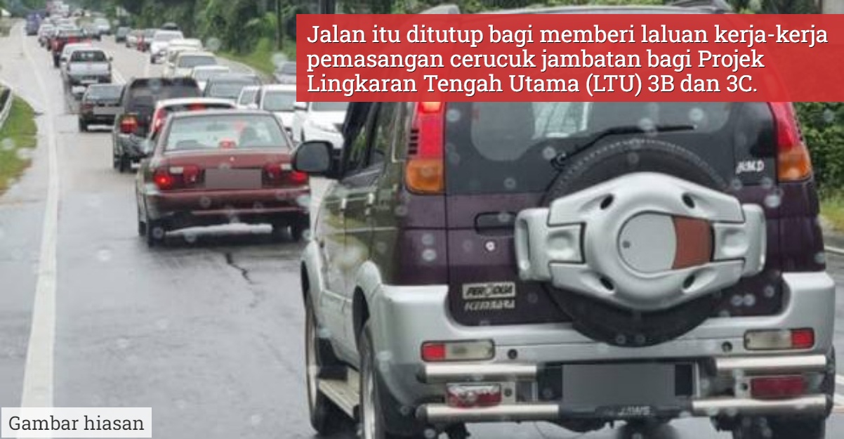 aliran trafik gua musang