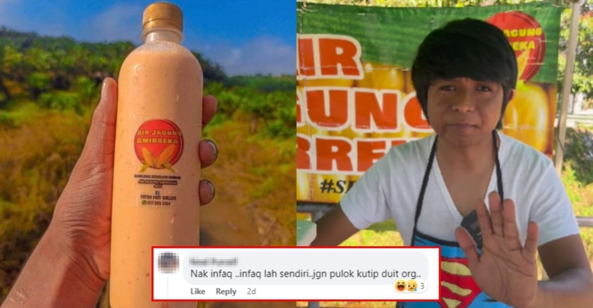 amir raja lawak infaq