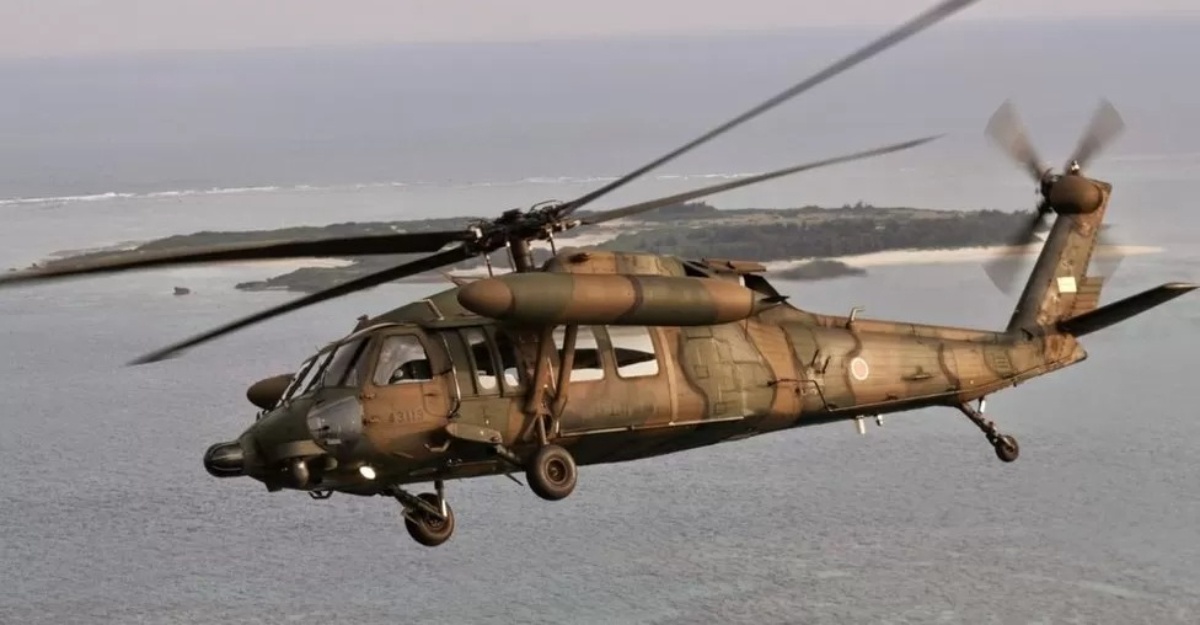 Helikopter tentera Jepun Terhempas