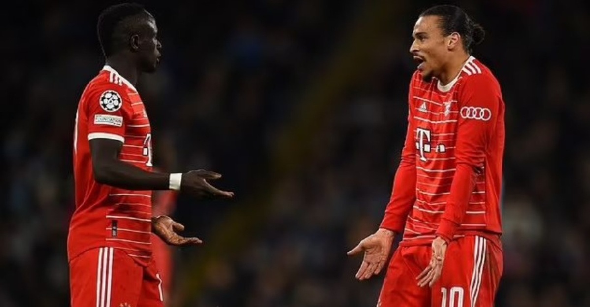 Sadio Mane Leroy Sane bergaduh