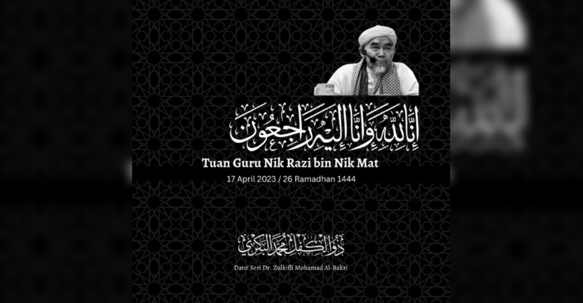 adik bongsu nik aziz meninggal dunia