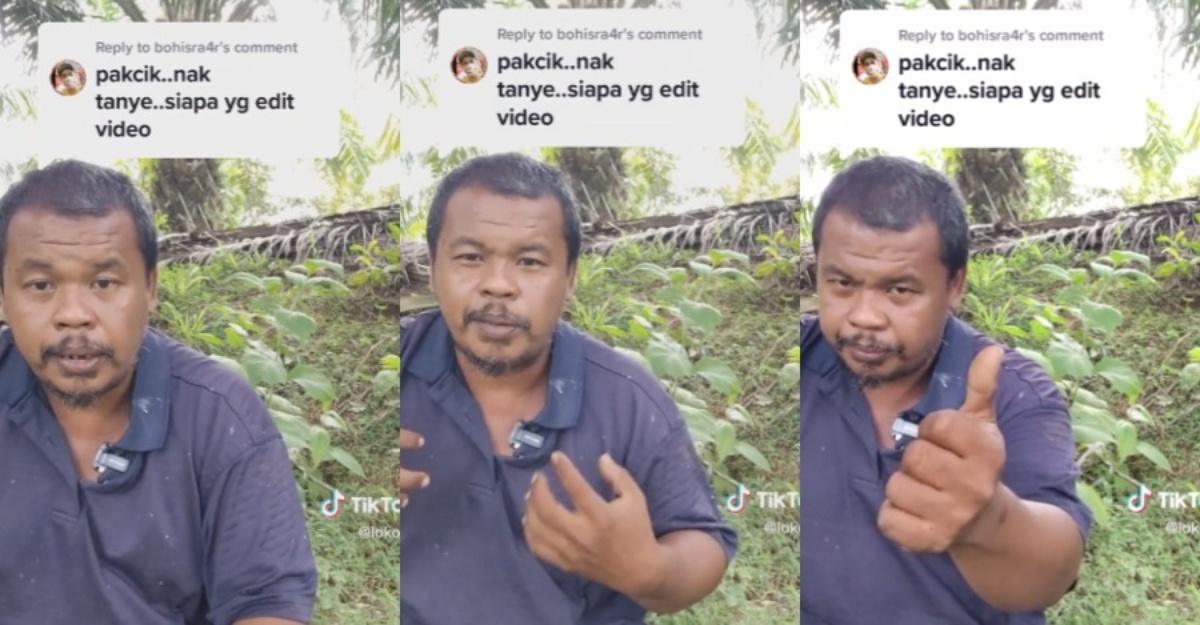 pakcik edit video sendiri