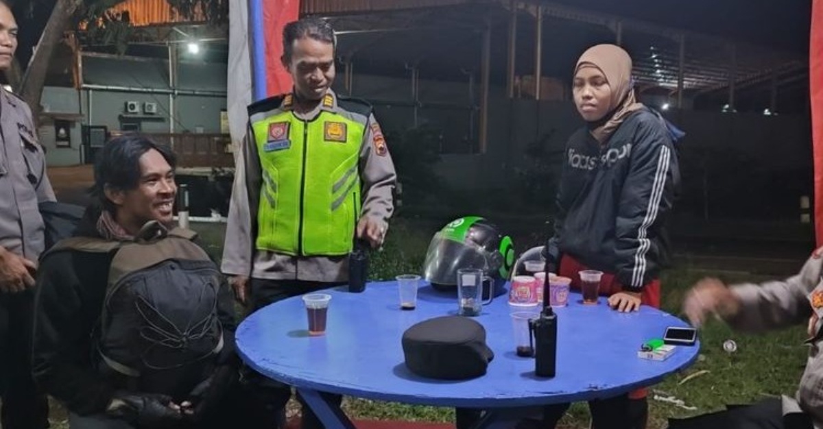 lelaki tertinggal isteri dan anak