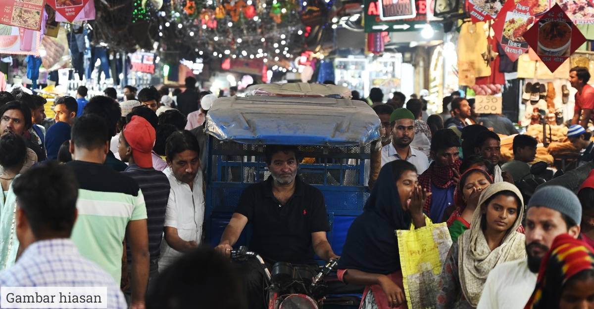 populasi di India