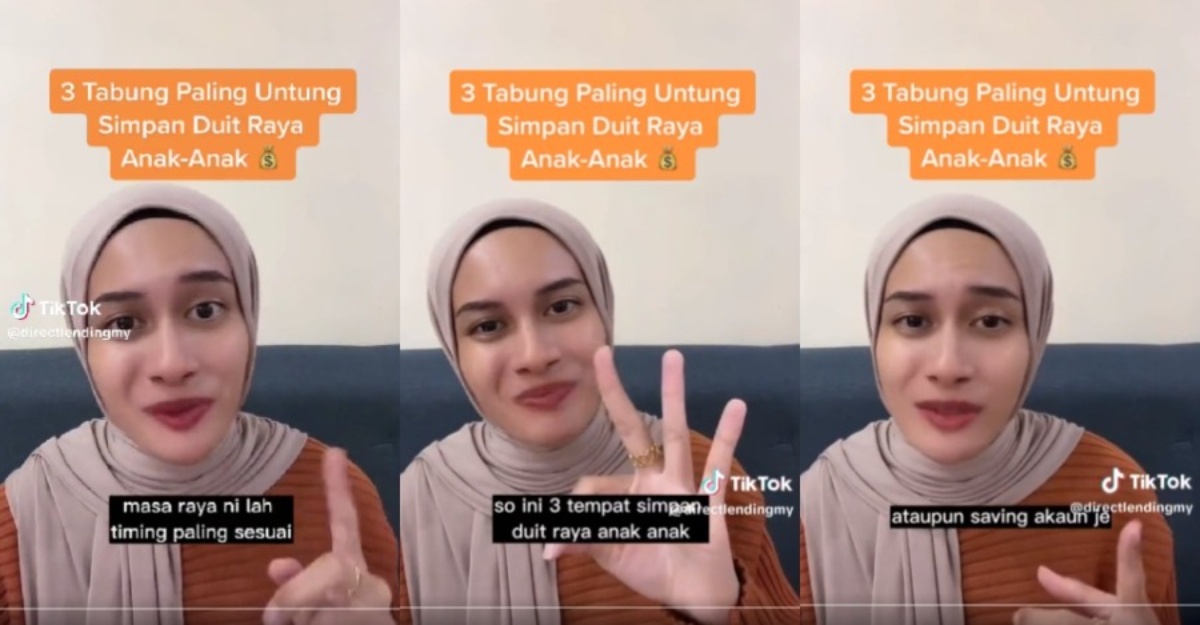 simpan duit raya anak